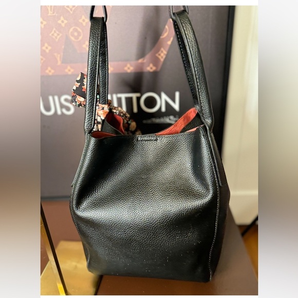 Steve Madden Black Leather Hobo - Picture 4 of 7